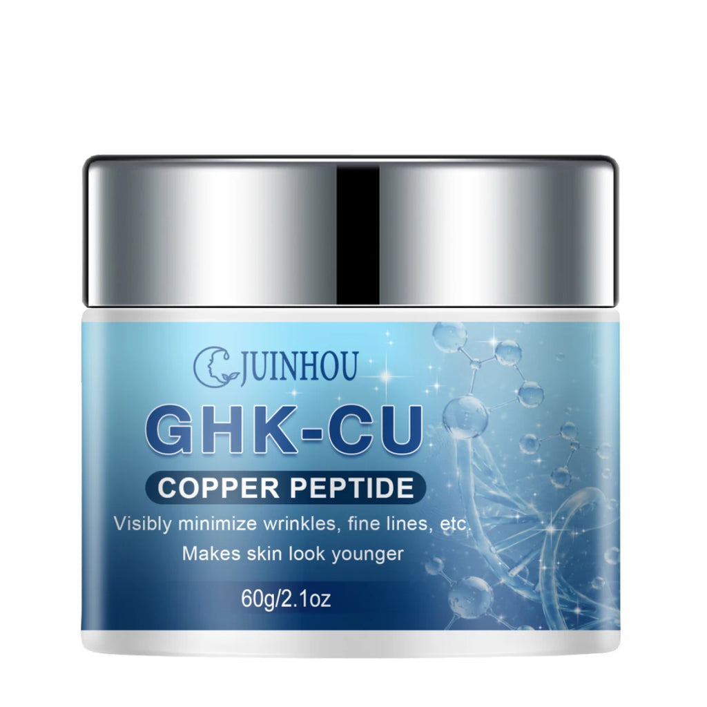 JUINHOU GHK‑CU Facial Cream Deeply Hydrates For All Skin Types Support Skin Elasticity Smooth Look Plump Skin Daily Face Skincar