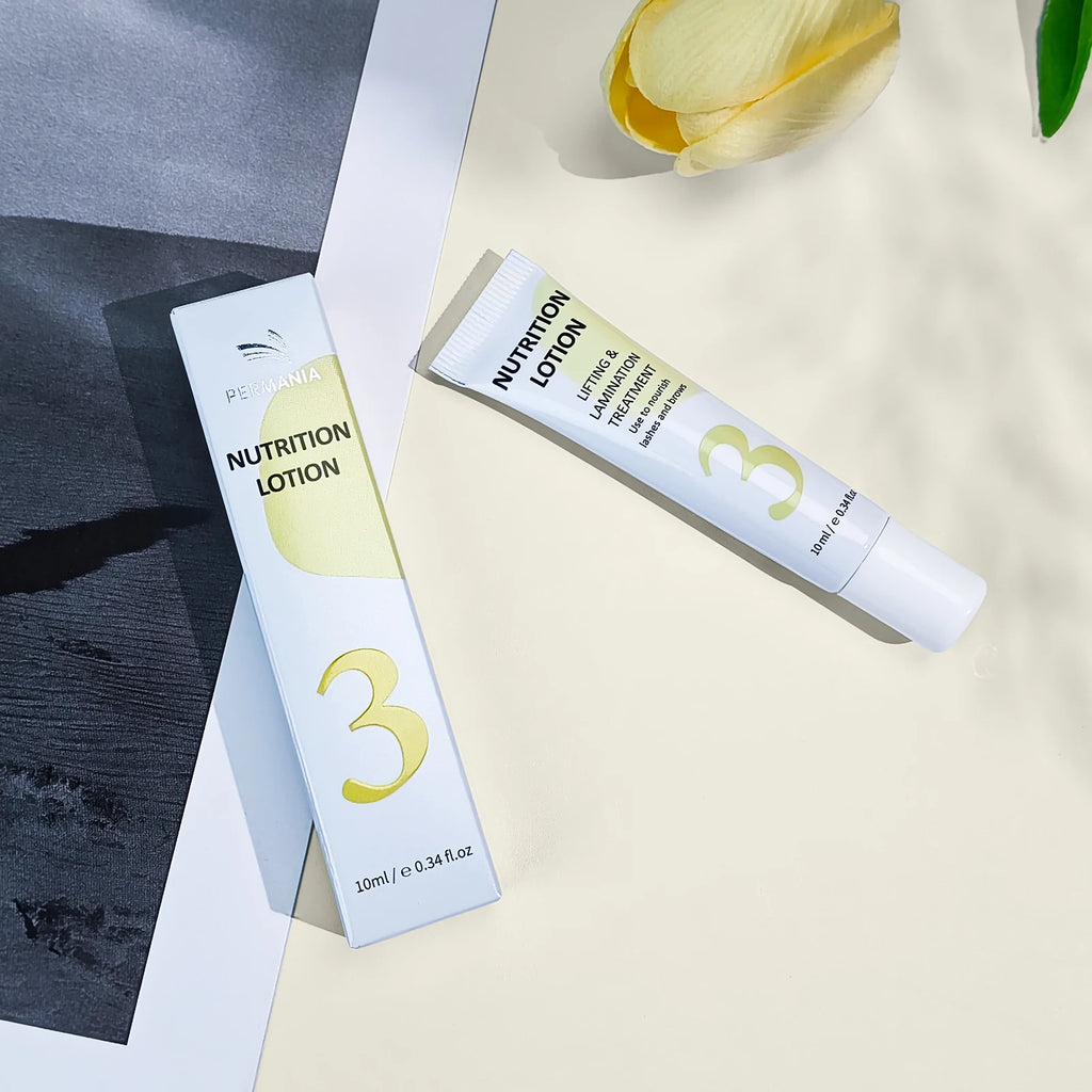 PERMANIA Eyebrows Lift Lotion Single Bottle Brow Lamination Perm Cream 1#2#3 Lotion Emulsion Eyelash Lifting Makeup Tool