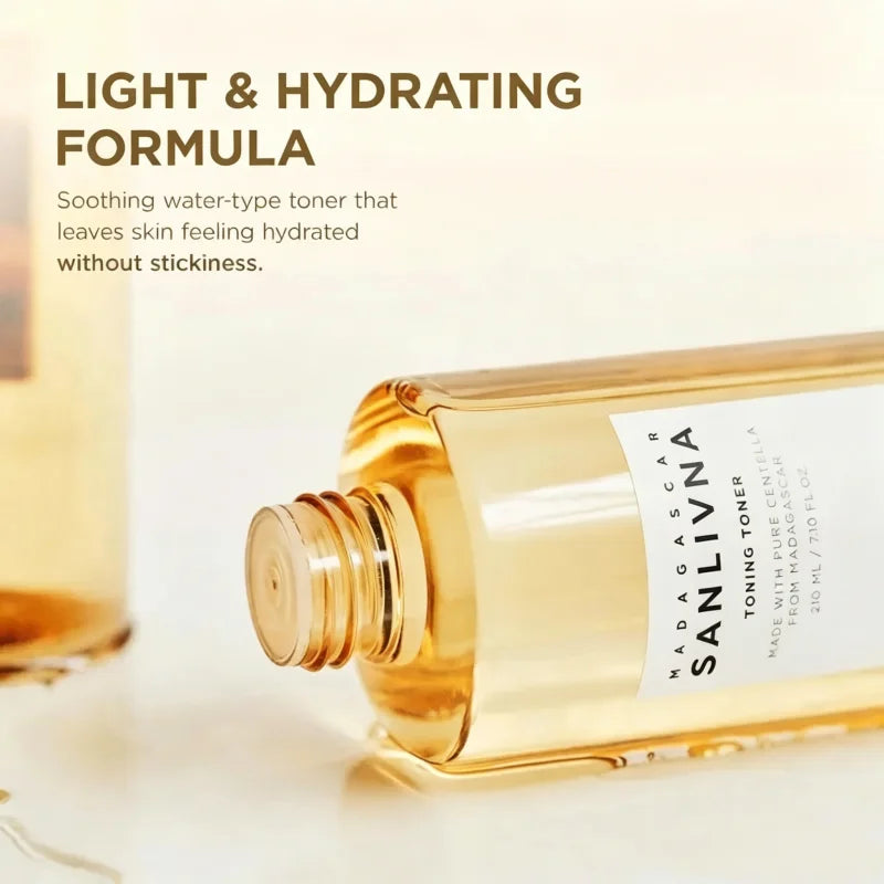 Korean Centella Asiatica Toning Toner Acne Skin Toner Facial Deep Hydrationand Daily Moisturizing Toner 210ml Skincare Products