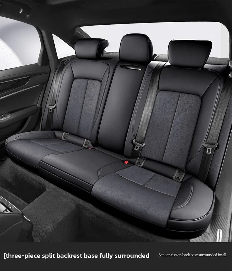 Custom Fit Full Luxury Car Seat Cover Car SUV Full Seat Set Perforated Genuine Leather for Various Models Contact Seller JJ208