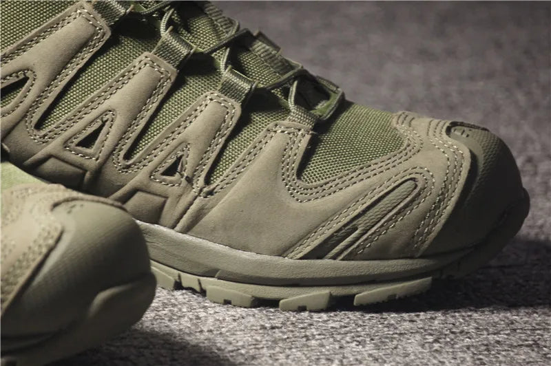 Cavalry RG Green 3D Tactical Boots Hiking Boots Green OD Green Zone Combat Boots Outdoor Sports Tactical Boots