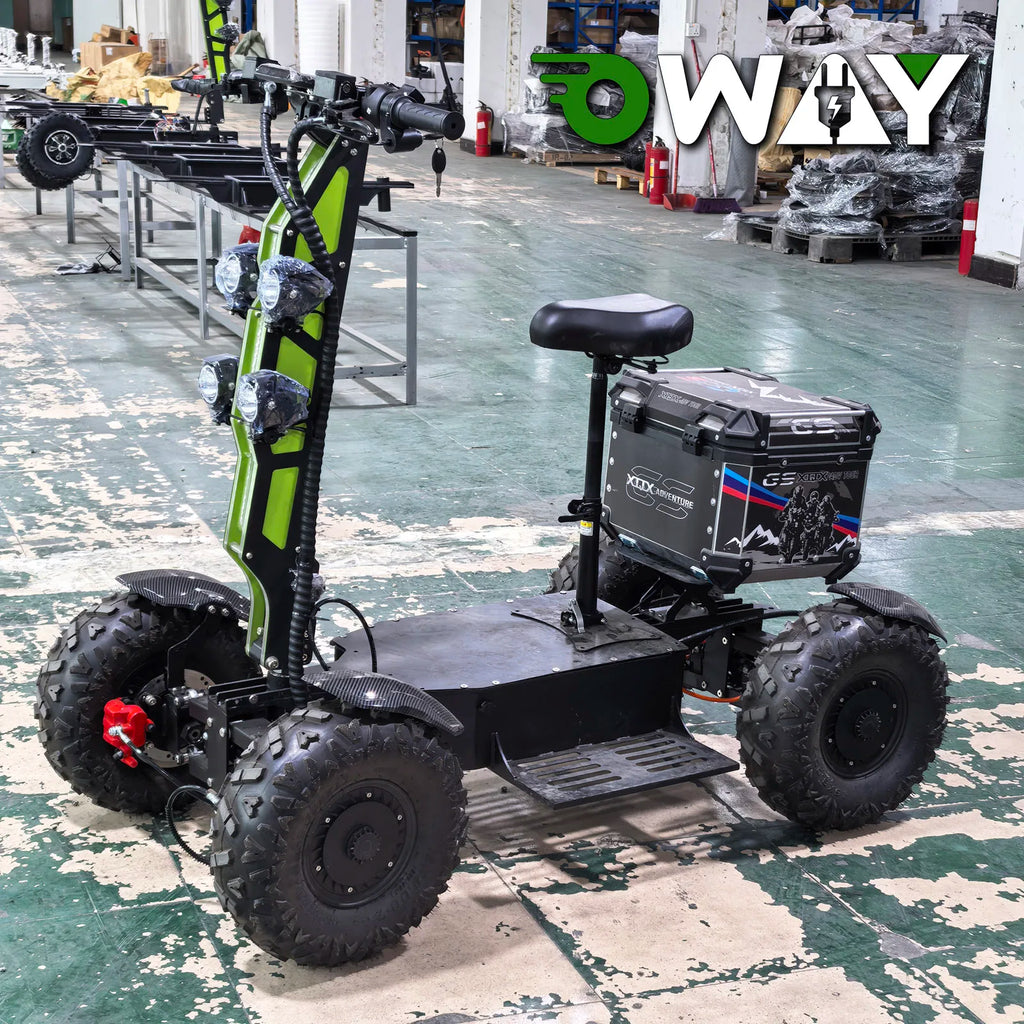 STLF 2025 NEW E Scooter 60V 52 Ah High Power Wattage Off-road Scooter 4WD Adults Toy Electric Quad Bike 4x4 Electric Quad Bike