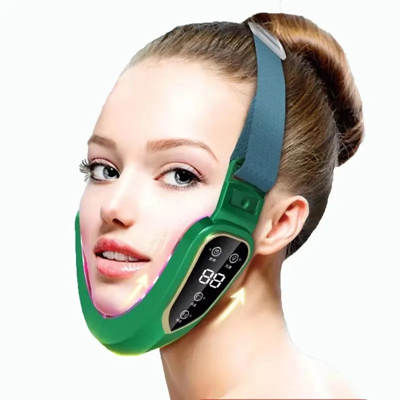 HOT NEW Lifting Massager Electric Facial Massager V-line Face Lifting Slimming Vibration Device Home Use Beauty Tool
