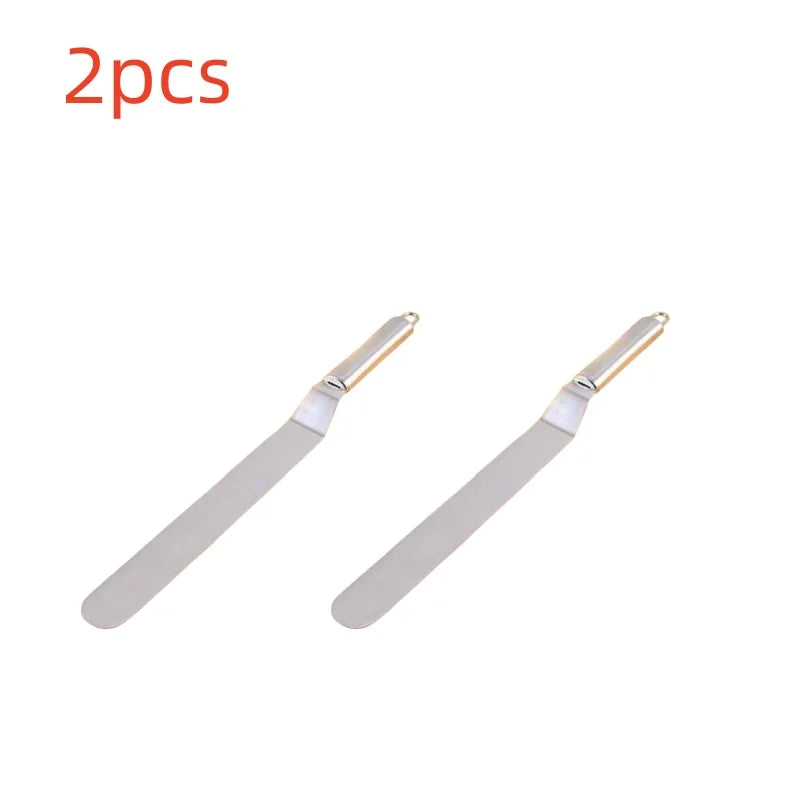 Portable Cream Spatula Cake Butter Accessories Kitchen Gadgets Cake Decorating Tools Stainless Steel  Baking  Pastry Tools