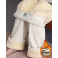 Youthful Woman Clothes Thick Winter Fleece Casual Sport Baggy Sweatpants Women's Pants HighWaist Lamb Fluff Straight Pantalones