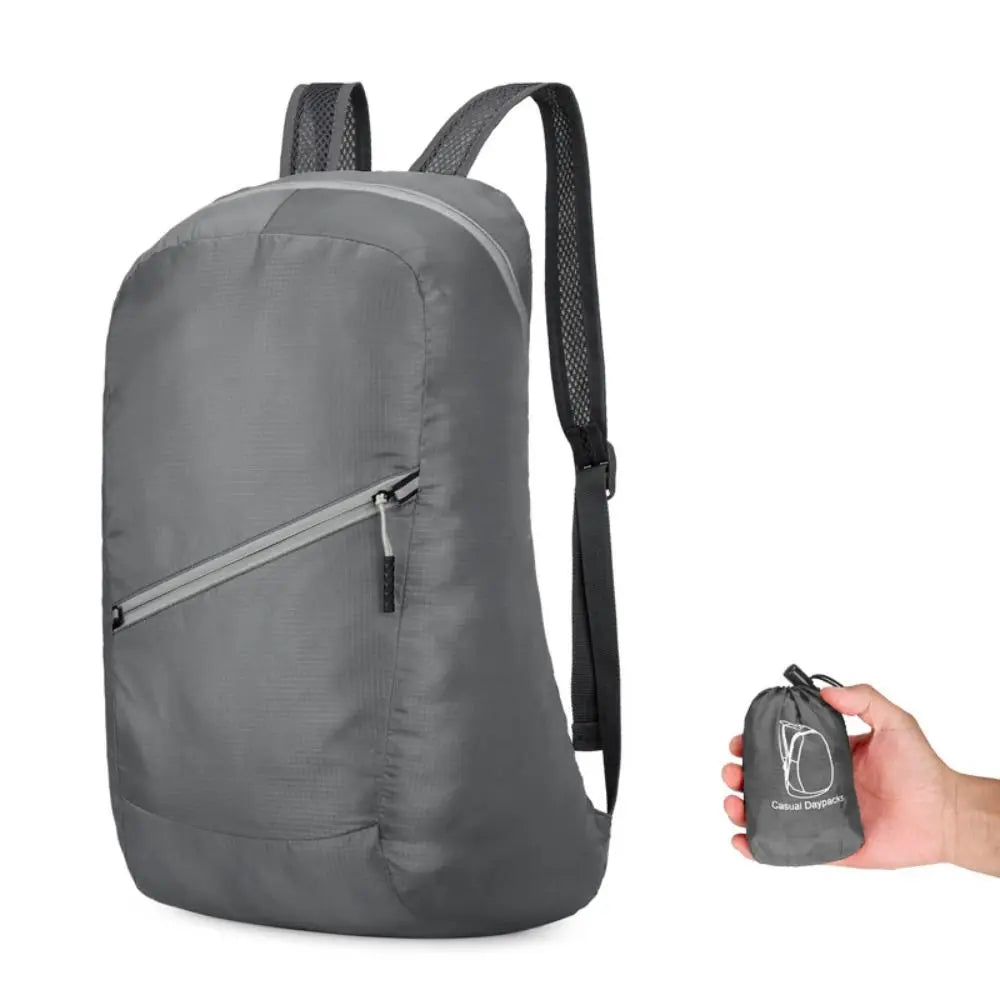 Ultralight Portable Camping Hiking Waterproof Travel Women Mini Travel Backpack Foldable Men Backpack Lightweight Nylon Bag