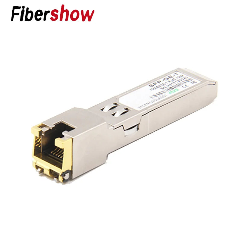 SFP Module Ethernet Port SFP Module RJ45 Switch GBIC 10/100/1000M Connector SFP Copper RJ45