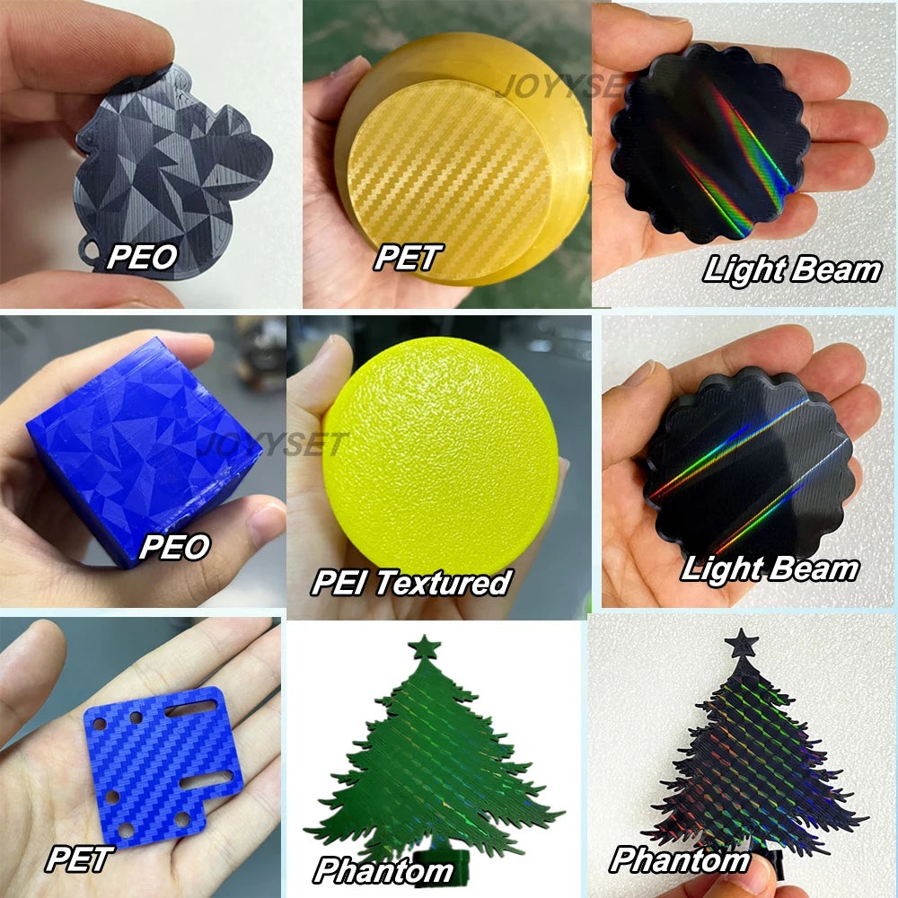 230x230mm for Artillery Gneius, Genius Pro, Hornet PEI Plate Heat Bed Accessories Flexible PEI Sheet for Anycubic Kobra 2