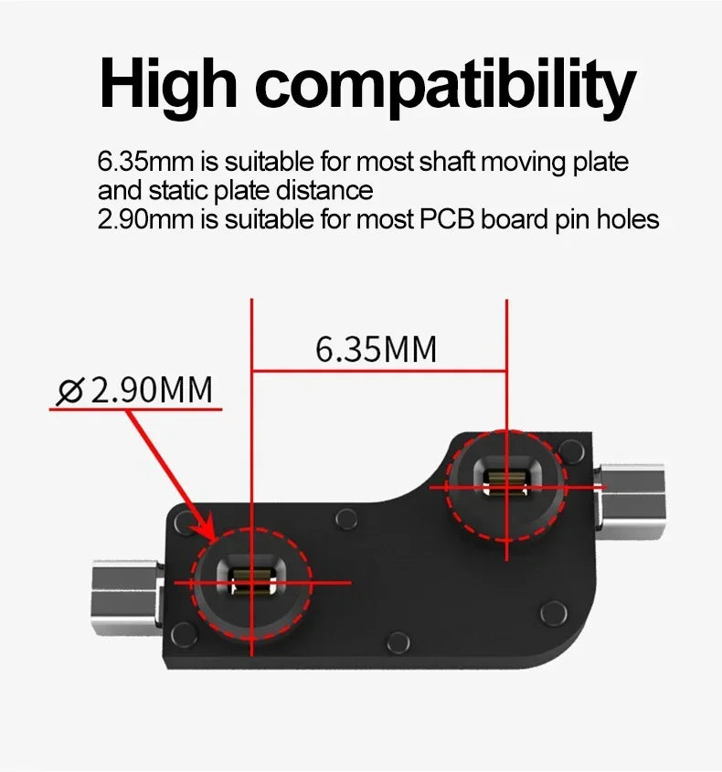 10/30/70/110pcs Kailh Hot Swapping PCB Socket Mechanical Keyboard Hot Swap Dock for Outemu Cherry MX Switches DIY Connector