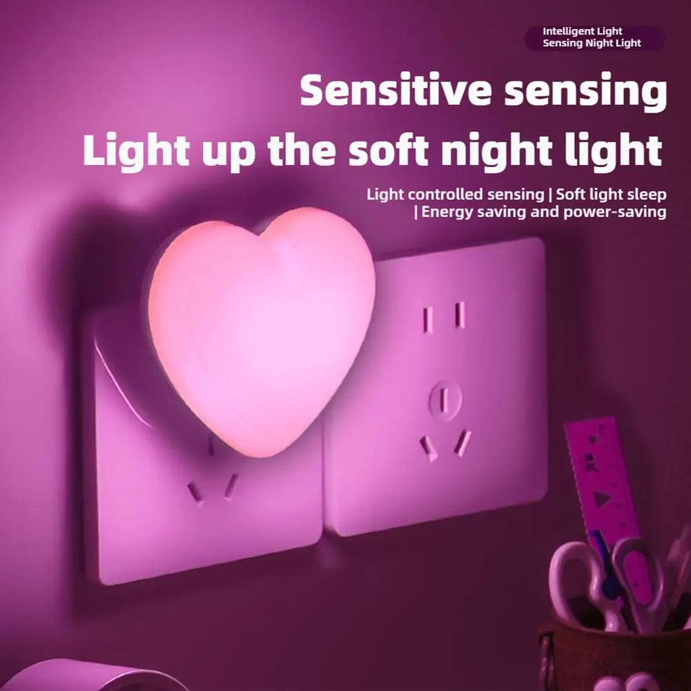 LED Smart Night Light - Energy Efficient, Plug-in Indoor Lighting for Hallway, Bedroom, Kitchen, Stairway Perfect Gift