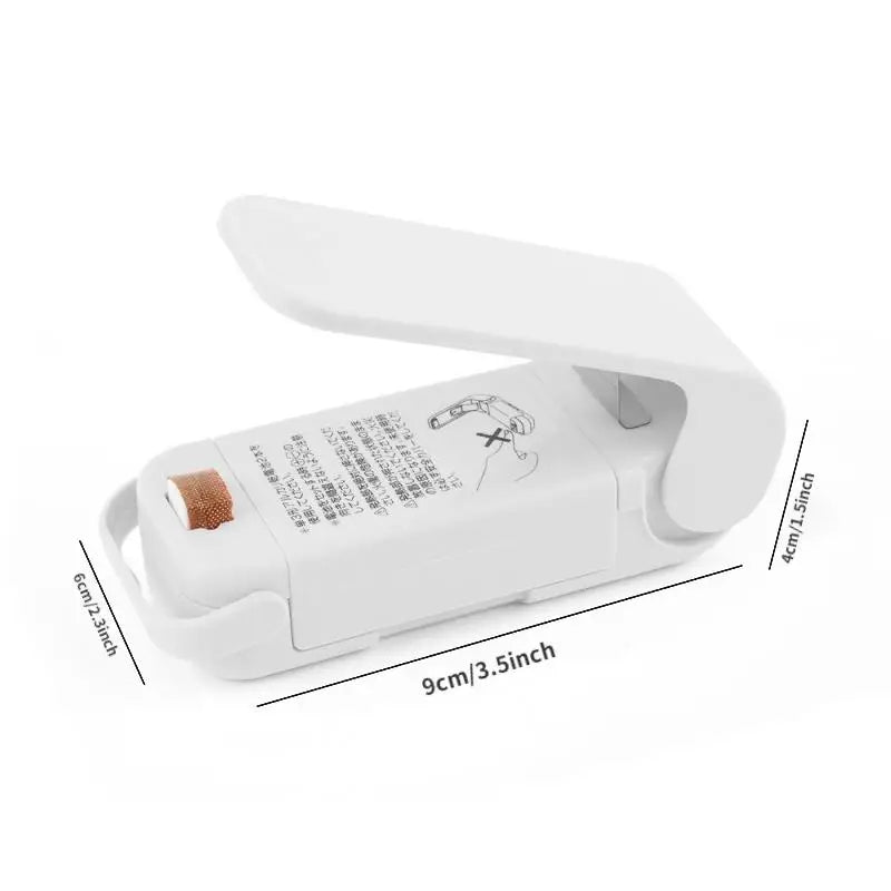 Portable Snack Sealer for Battery Powered Food Preservation Anti Oxidation