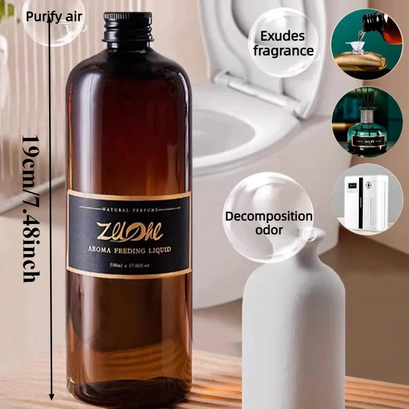 ★Ali Specials Essential Oil★ 500ml Large Capacity Diffuser Refill Air Freshener Diffuser Remove Odor New House Housewarming Gift
