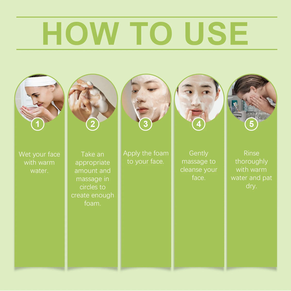 Mung Bean Hydrating Facial Cleanser Gentle Pore Cleansing Soft Non-Tightening Skincare Bridal Wedding Day Prep Essential
