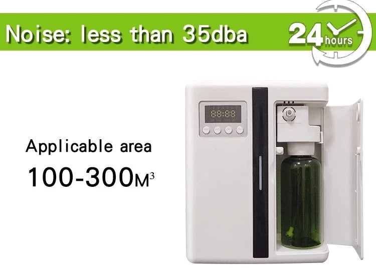 160ml Electric Oil Aroma Diffuser Fragrance Machine With Timer Scent Pure Essential Oil Diffuser Machine For Home Office Hotel