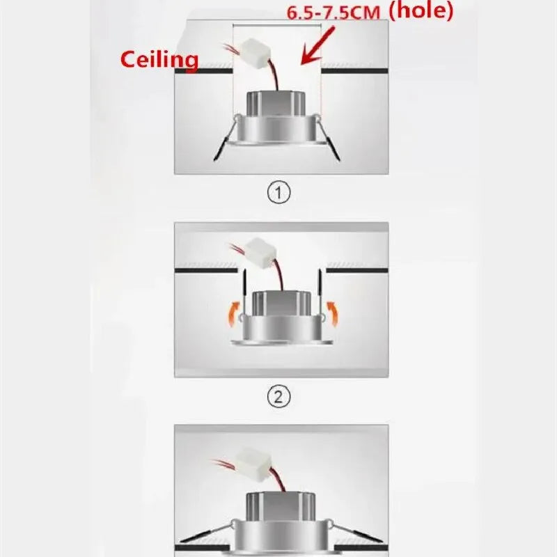 Modern LED chandeliers / LED Light / led  lustre light led Restaurant Crystal Chandelier Bedroom  3W Crystal Lighting