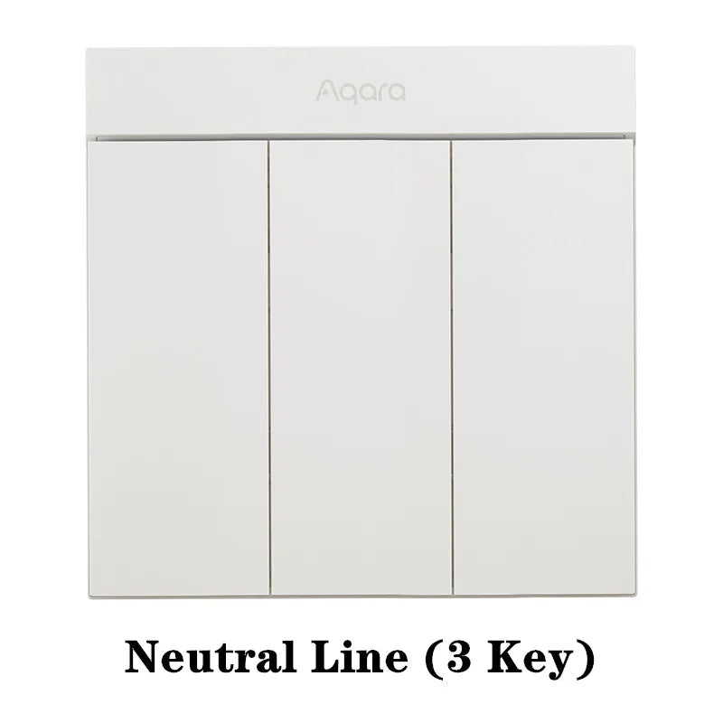 Aqara Smart Wall Switch H1M With Neutral Line Wireless Key Light Switch Zigbee Multiple Control Modes Smart Wall Light Switch