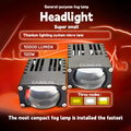 Carolyn LED Sportlight Dual Beam Bi-Led Projector Grill Lights for Cars Offroad Super Slim 24V 12V