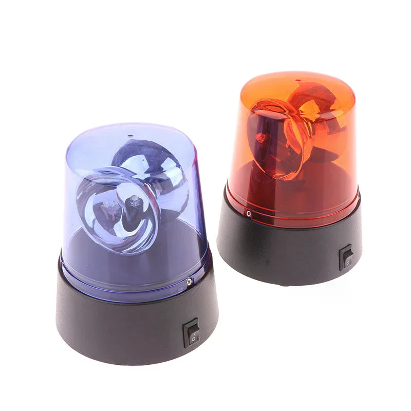 LED Strobe Light for Car: Flashing Circular Signal Lamp, Battery-Powered, Ideal for Ceiling Mount in Truck or School Vehicle