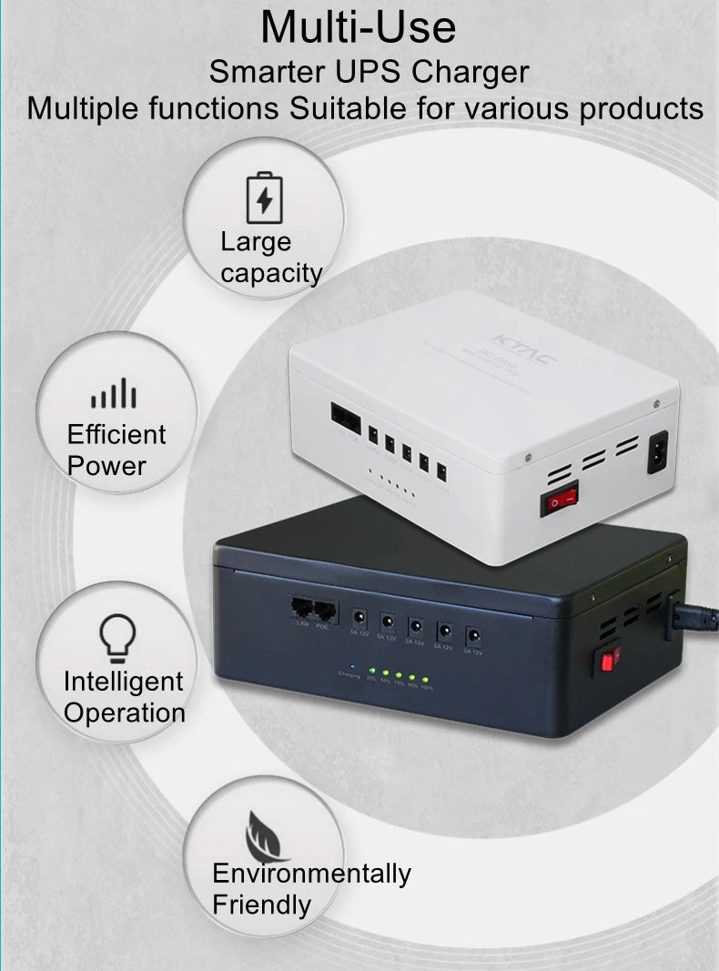 60W uninterruptible power supply miniups computer all-in-one DC backup power optical cat camera