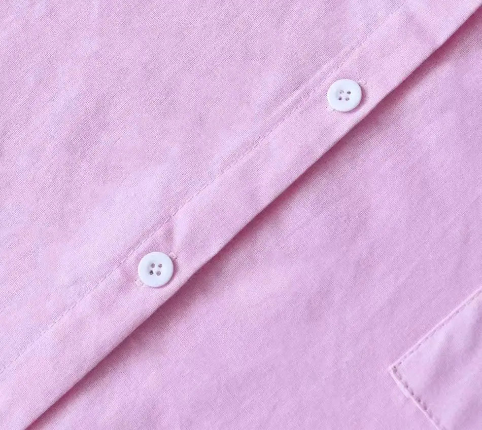 Women's 2-piece set 2026 Spring Autumn New Long sleeved Cotton linen Shirt top+High waisted loose Pants Comfortable Casual Sets