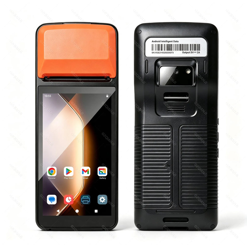 Android 13 Handheld Terminal POS PDA Printer All in one Portable 58mm Thermal Receipt Printer 4G Bluetooth Ticket Bill POS PDA