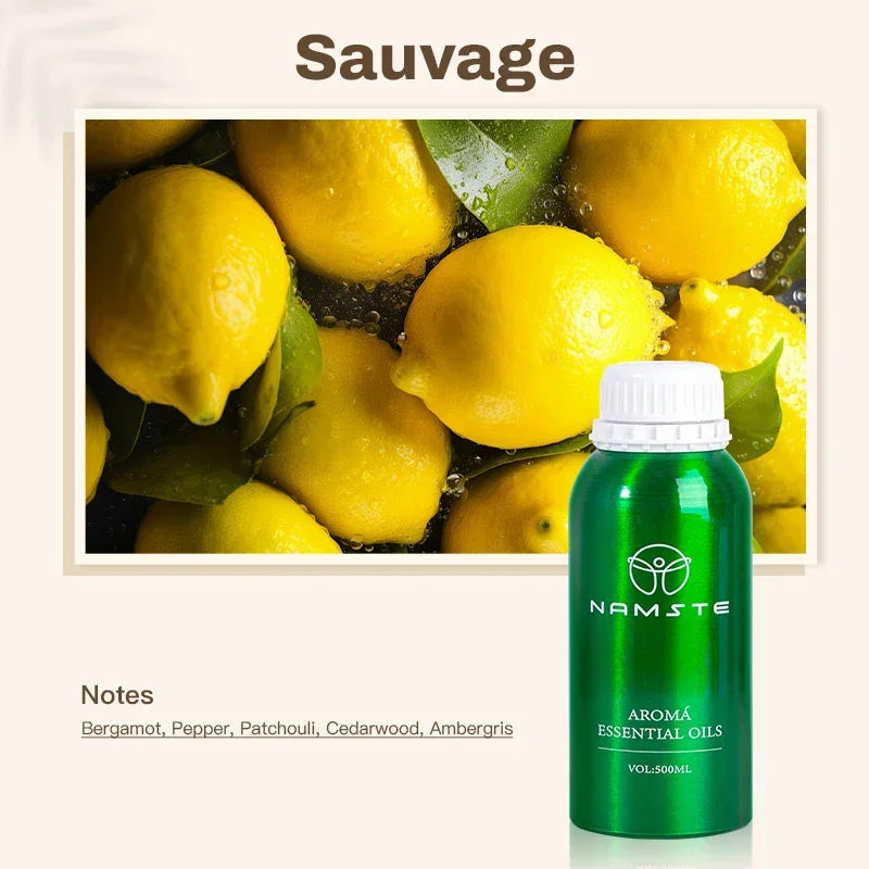 Essential Oils 500ML Perfume Namste Scent Machine Home Electric Aroma Diffuser Flavoring Room Fragrance Air Freshener