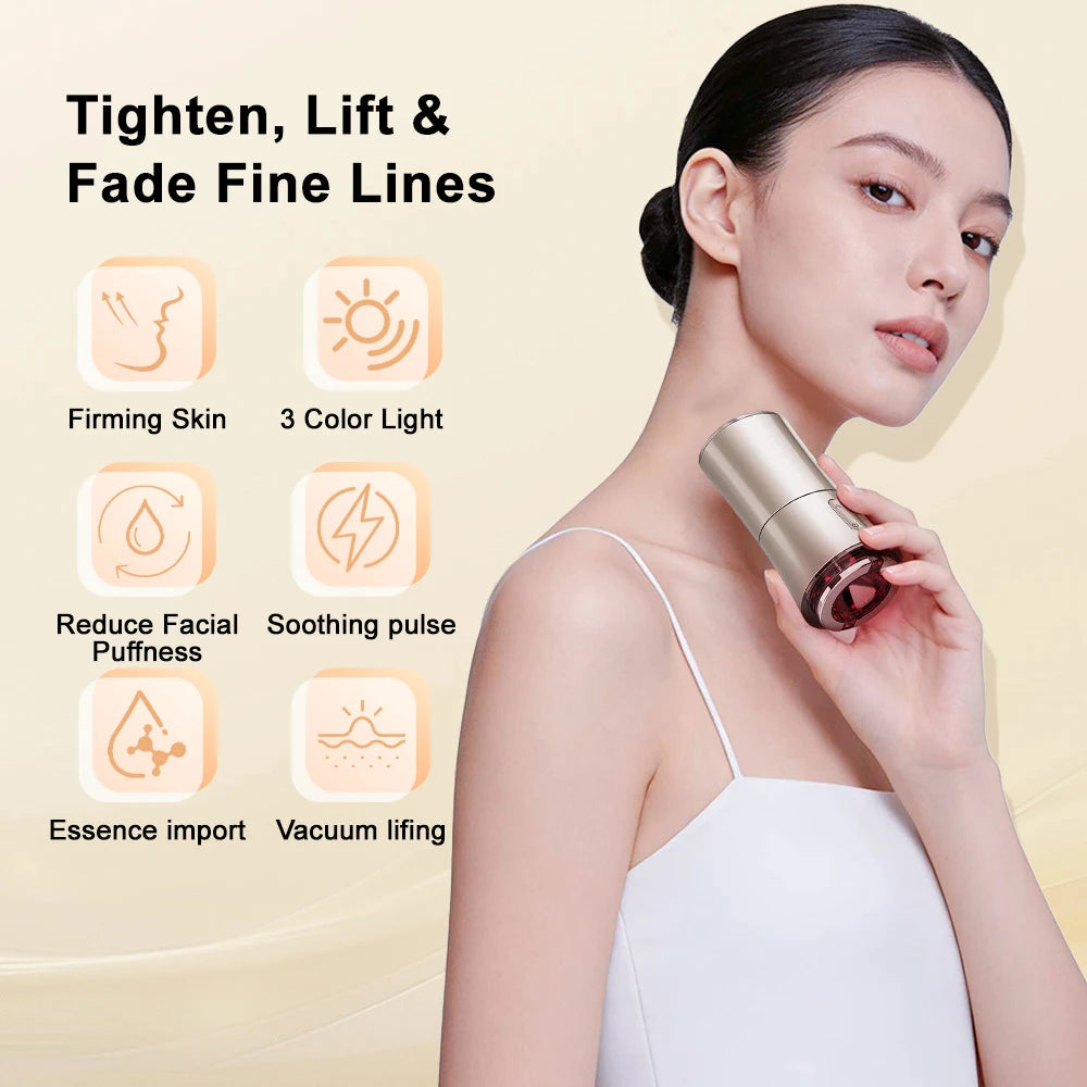 Multifunctional Face Massager Microcurrents Facials Beauty Device Electric Faces Lifting Machine Red Light Skin Beauty Equipment