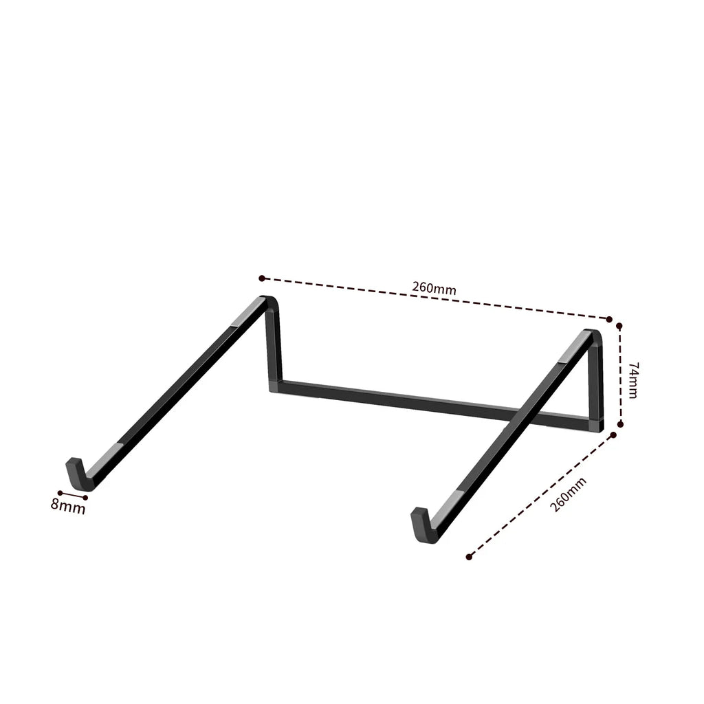 Laptop Stand For Folding Adjustable Aluminum Computer Pc Tablet Stand Notebook Tablelaptop Holder Heat Dissipation