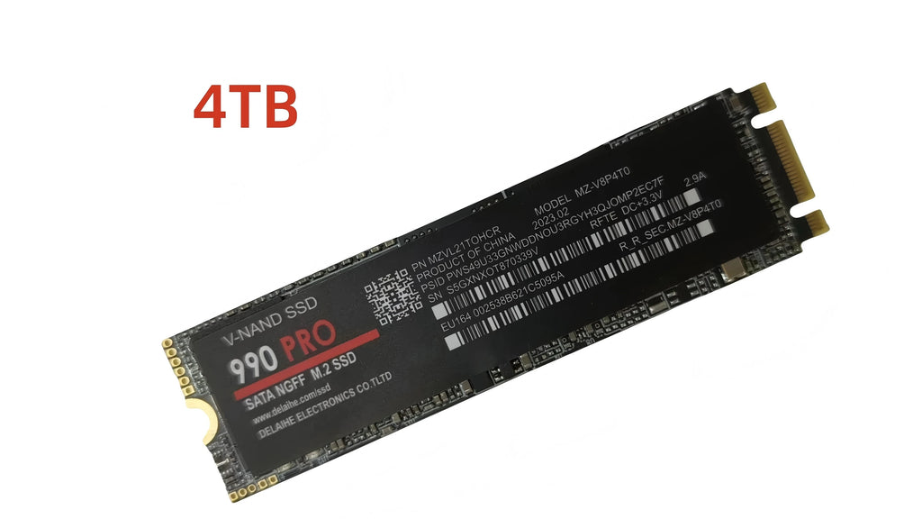 1TB 2TB 4TB M2 NVMe PCIe 4.0 SSD 980Pro/990Pro Original High Speed 7400MB/s Hard Disk For Gaming Notebook Desktop Computer