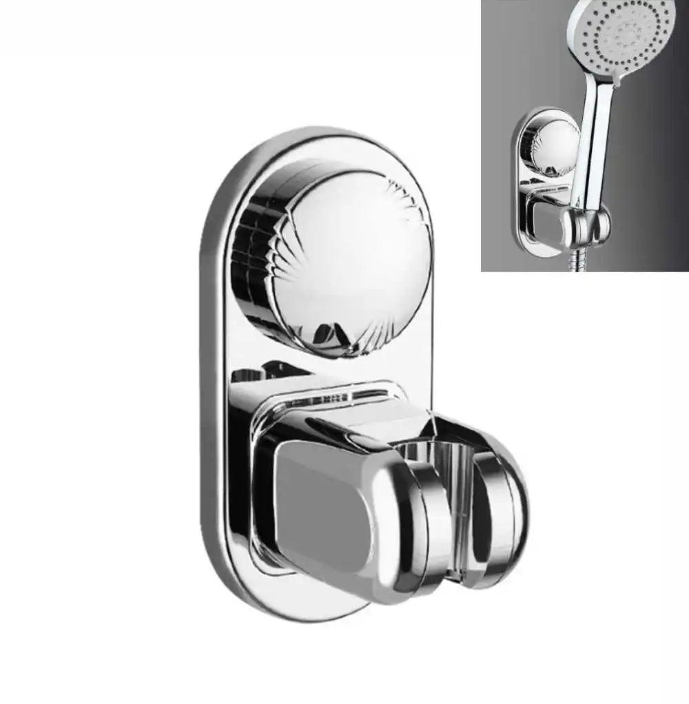 New Suction Cup Shower Holder Adjustable Shower Head Holder Handheld Holder Punch-Free Multi Angle Rotation Shower Bracket