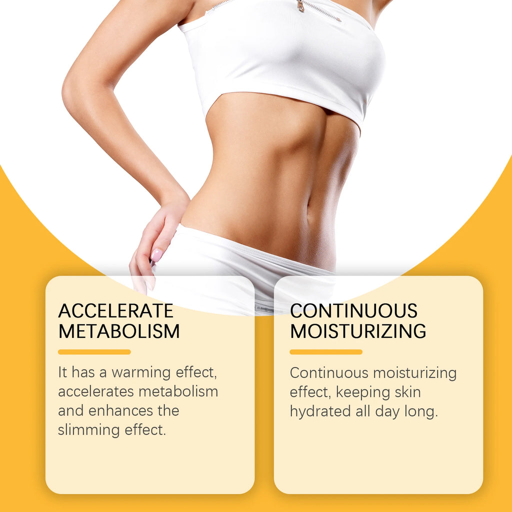 Body Shaping Cream Firming Moisturizing Massage Lotion Smooth Skin Care for Belly Arm Leg Women Men