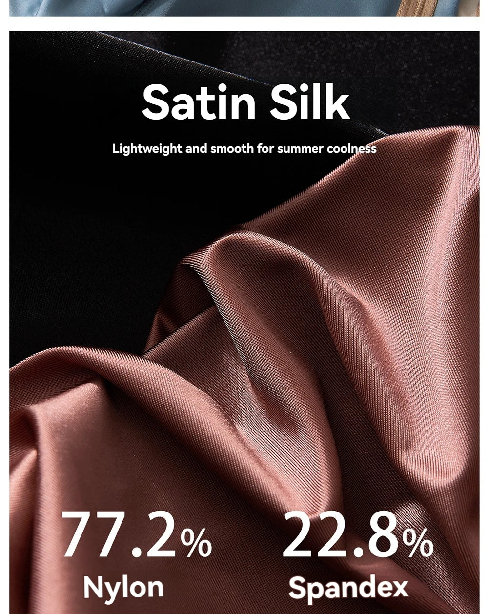 3PCS/Pack Luxury Ice Silk Satin-like Men's Underpants Double-layer Silk Crotch Panties Hygroscopic Breathable Underwear for Man