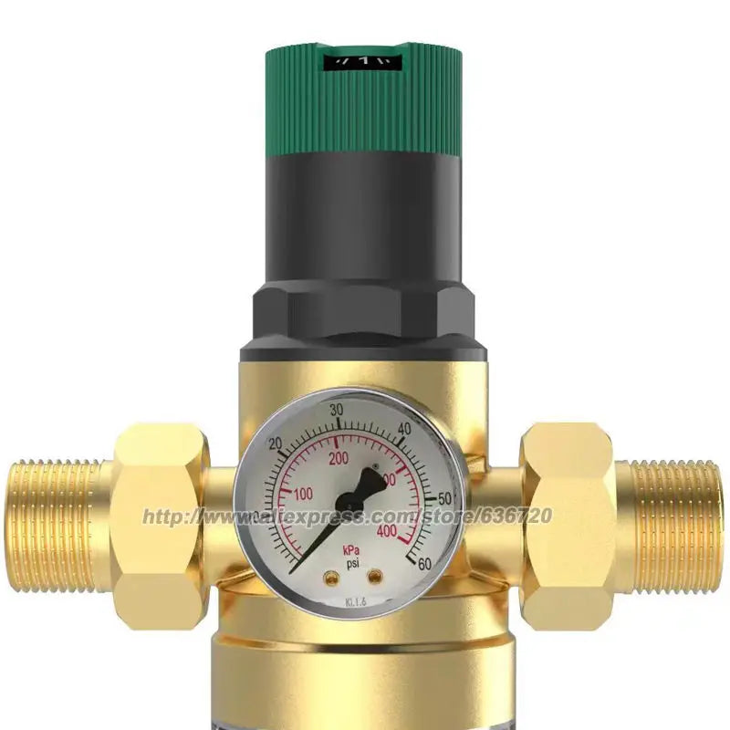 RV Water Pressure Regulator and Filter Kit - NSF Certified All-in-One Lead-Free Fresh Water Kit