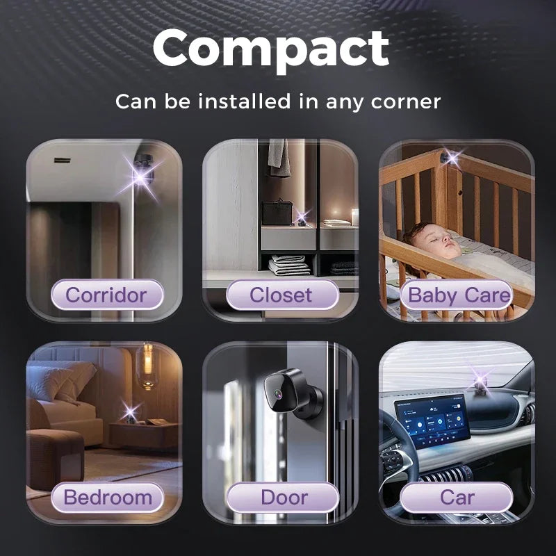HD 4K Mini Camera Wifi Camera Wireless Security Protection Remote Monitor Camcorders Video Surveillance Home Smart Camera NEW