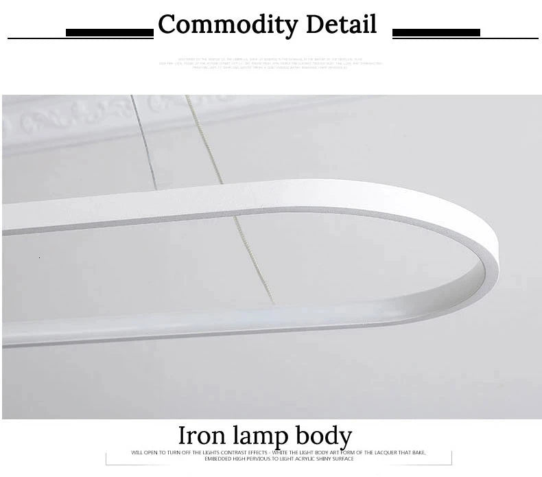 Modern Led Pendant Lighting Indoor Lamps For Restaurant Bedroom Living Room Lights Remote Control Decorative Lamparas AC110/220V