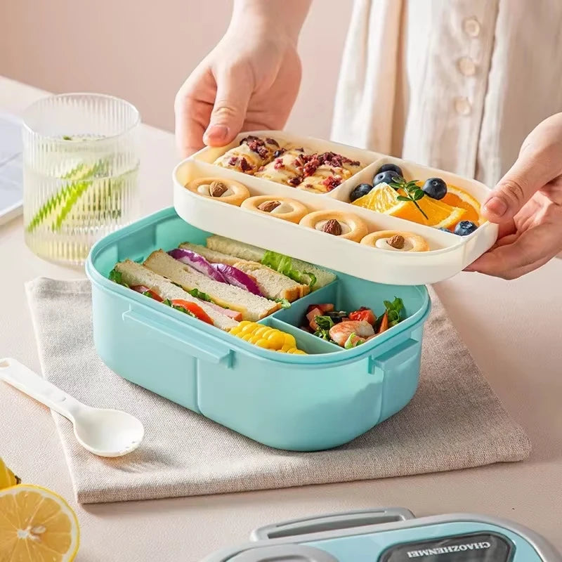 3pcs Portable Lunch Set Including Insulated Bag Bento Box & Breakfast Cup Travel Tableware Containers Meal Snack Food Containers