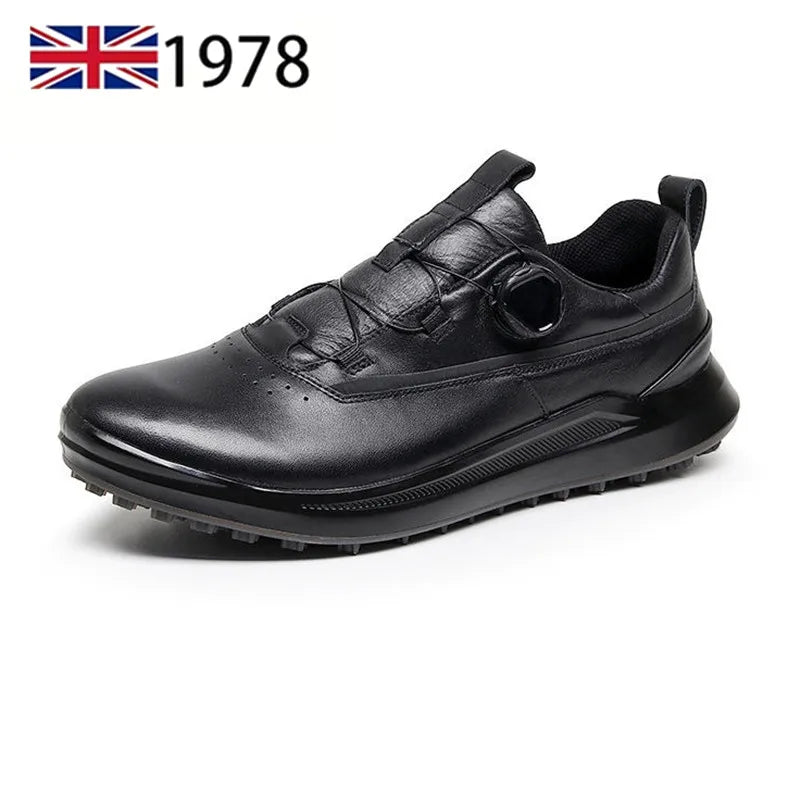 New Shoes For Men Genuine Leather Casual Shoes Cool Black Flat Skateboard Shoes Street Fashion Sneaker