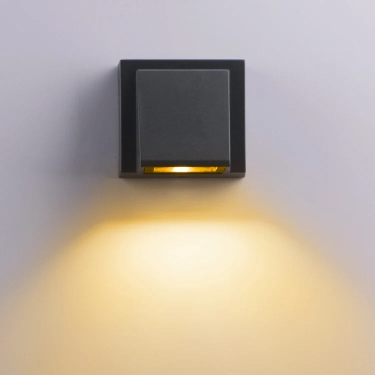 LED Wall Light Outdoor Waterproof Porch Garden Wall Lamp Indoor Bedroom Bedside Home Decoration Lighting Lamp