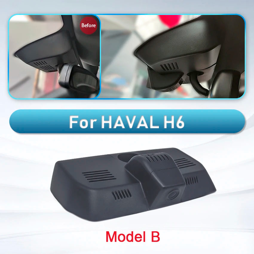 Plug and Play Dash Cam Car DVR UHD Video Recorder Camera For HAVAL H6 H7 F7 F7x H9 H3 DARGO Jolion GWM POER 4K Dashcam USB Port