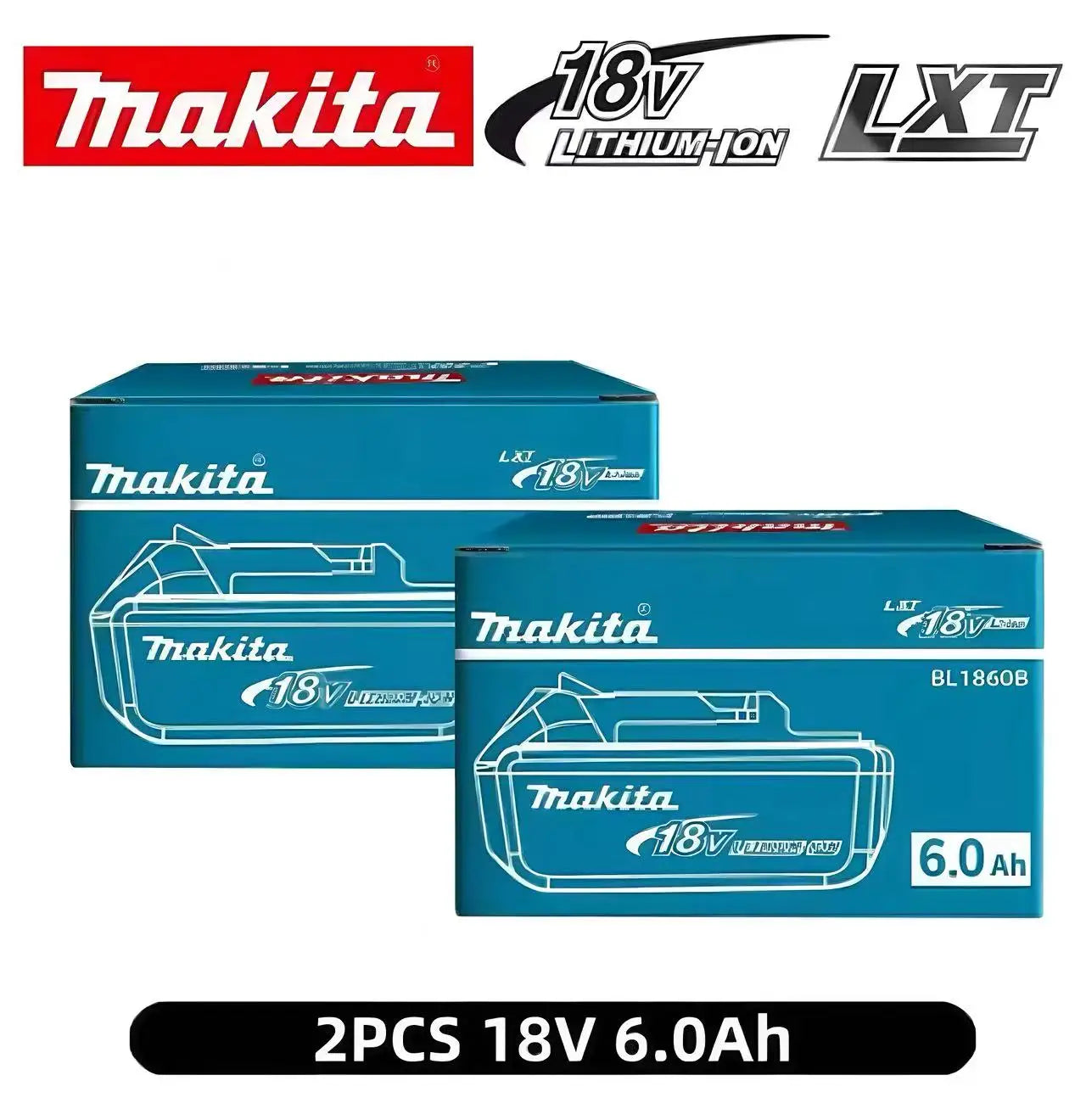 2026 Authentic Makita 9000mAh battery, hot selling 18v tools battery, replaceable DHR202 DJV182 DDF487 DTW700 DGA404 DTD173