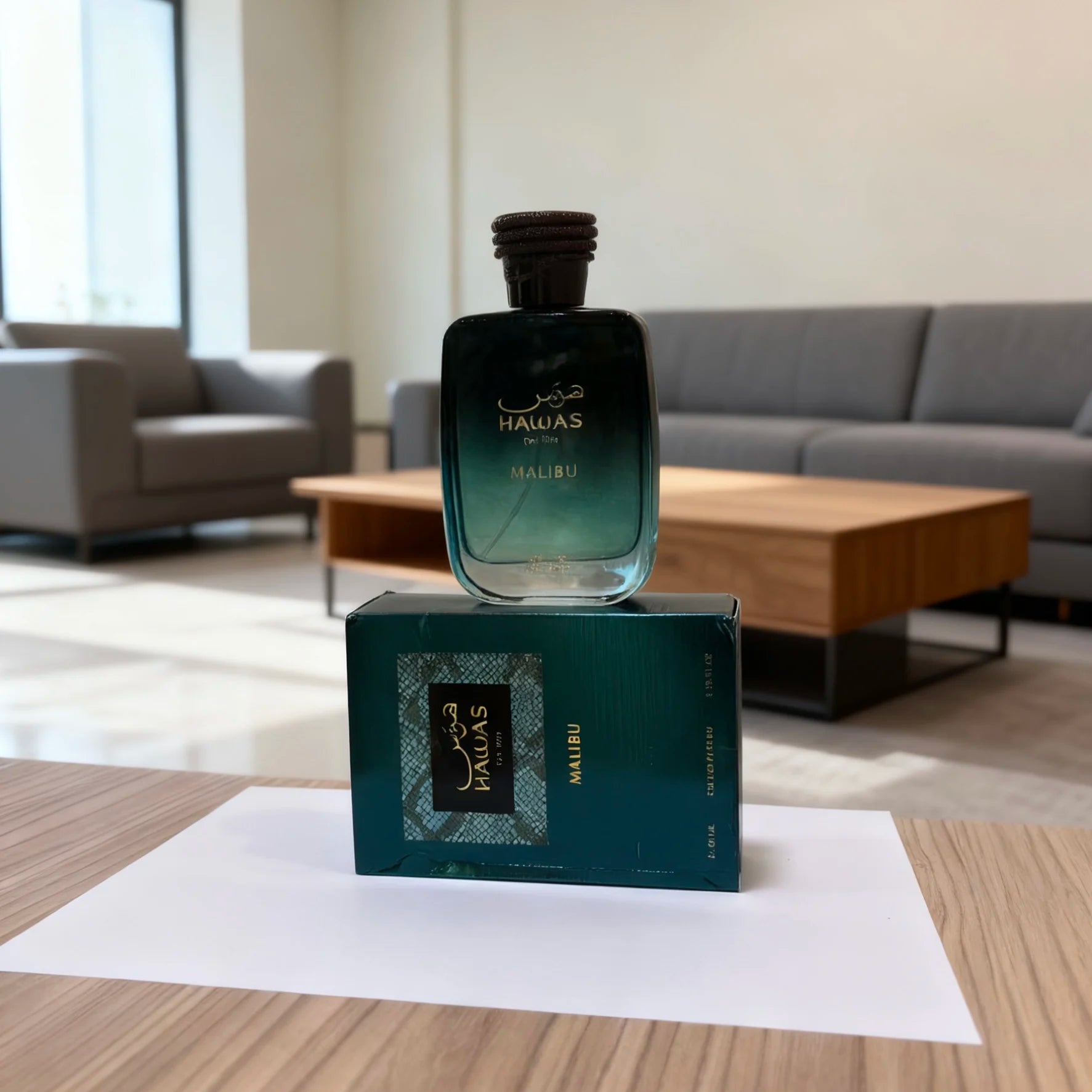 Hawas Malibu Men's EDP Spray 3.38 Oz Edp Spray Perfume Fragrance for Men