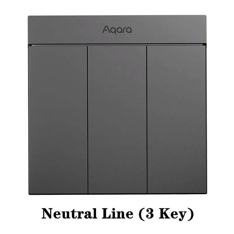 Aqara Smart Wall Switch H1M With Neutral Line Wireless Key Light Switch Zigbee Multiple Control Modes Smart Wall Light Switch