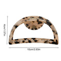 Women's Hair Claw Clips European And American Hair Accessories Hollow Hair Claw Clip Acetic Acid Grip Large Meatball Hair Claw