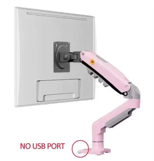 NEW NB F80 2-9kg Popular 17"30" Monitor Screen Desktop Stand Computer Bracket Gas Spring Long Arm Clamp Grommet Hole 360 Rotate