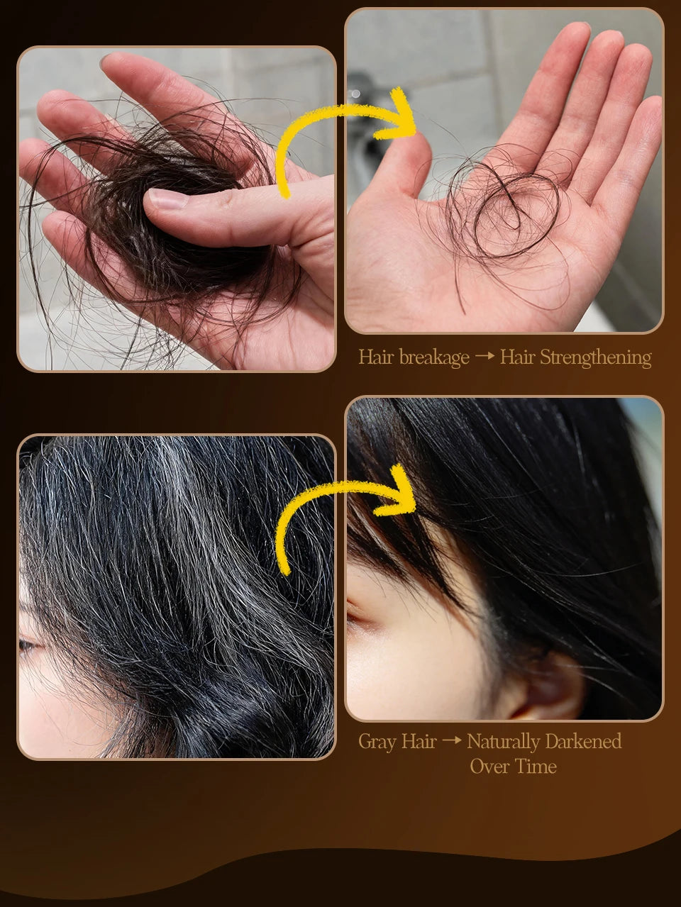 Natural Herbal  Solid Hair Shampoo 120g Strengthen Hair Roots Black Hair Soap Oil Control Anti Dandruff Hair Bar Daily Use