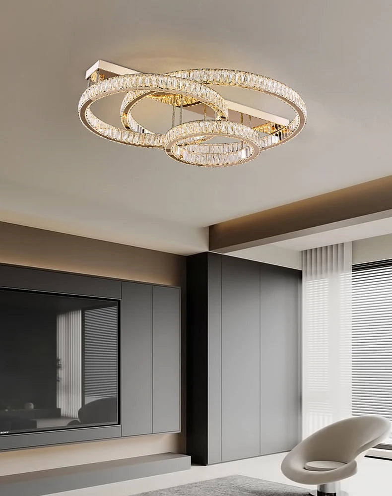 Nordic home decoration salon bedroom decor smart led lamp lights for room dimmable Ceiling light lamparas indoor lighting