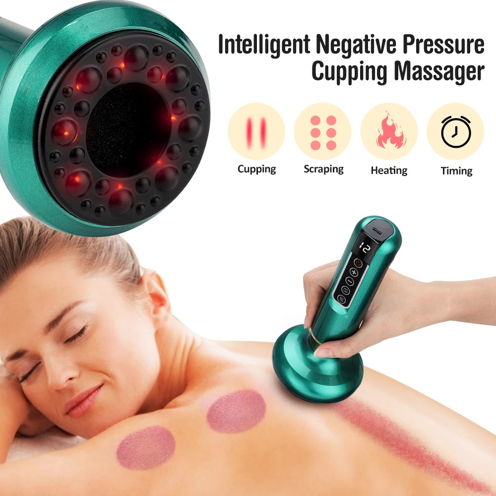 Handheld Body Fat Massager Cellulite Massager Adjustable Body Guasha Contouring & Sculpting Machine For Belly Cellulite Suction