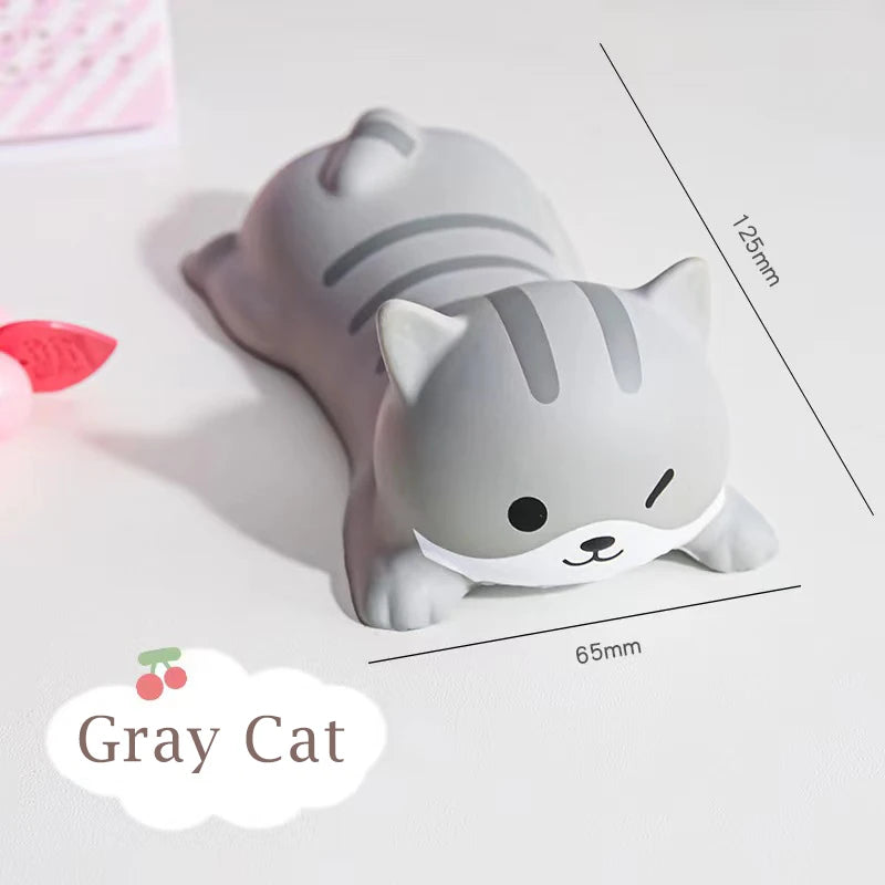Cute Mouse Pad Keyboard Mouse Wrist Rest Support Girl Soft Computer Laptop Desk Mat Typing Protection Wrist Ergonomics Kawaii