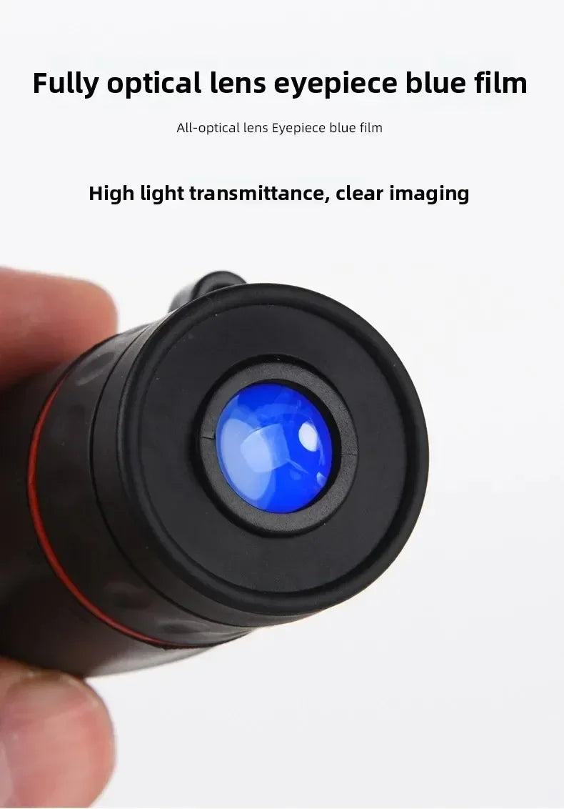2000x24 HD Monocular Telescope Mini Portable Mobile Phone Telescope with Holder Outdoor Camping Hunting Birdwatching Telescopes