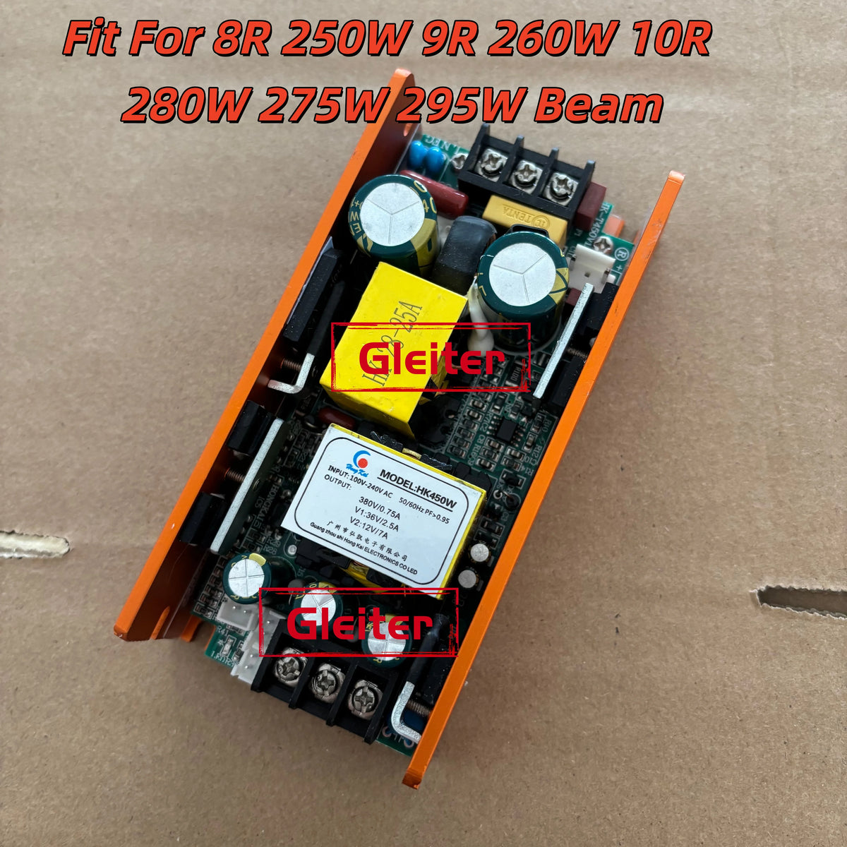 230W 200W 5R 7R 8R 250W 9R 260W 10R 280W 295W 330W 350W Power Supply Stage Beam Driver Moving Head Power Module for Sharpy Beam